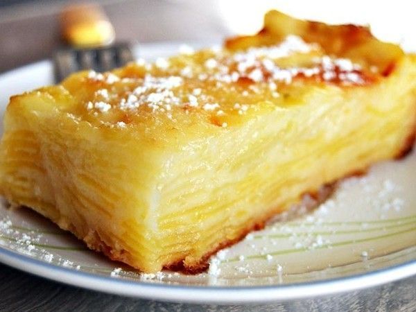 Gâteau Invisible Aux Pommes